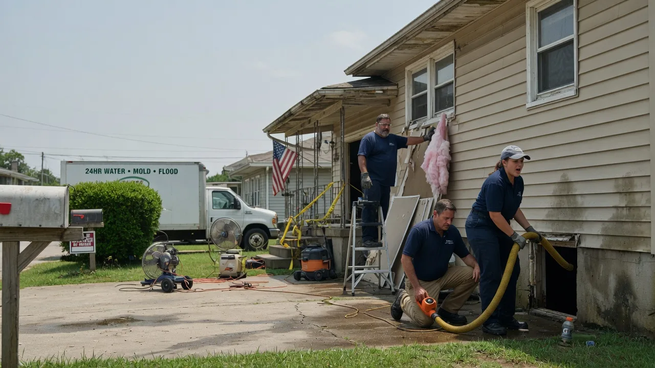 Water Damage Repair in Cottage Hills, IL near me